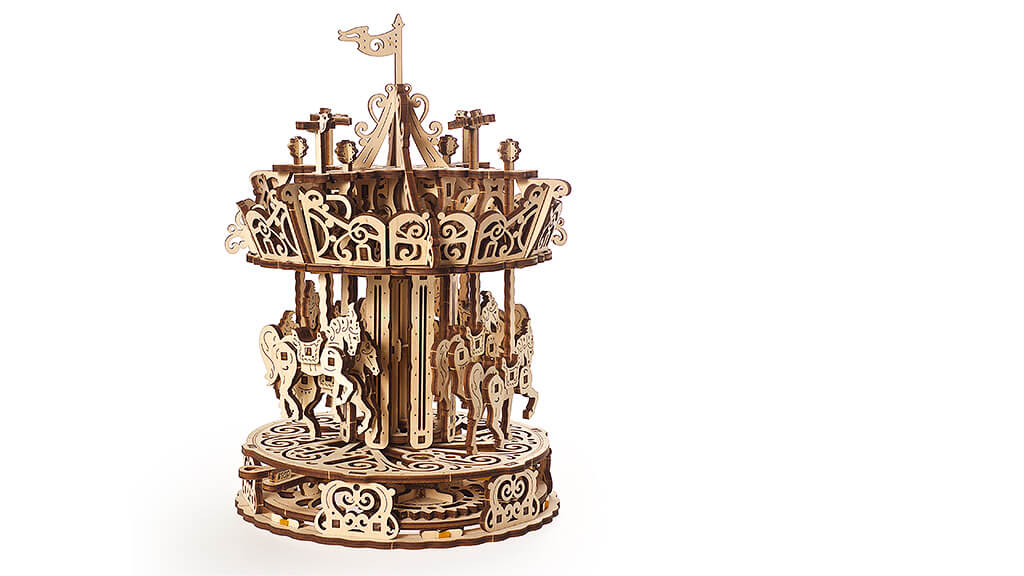 Mechanical model «Carousel»