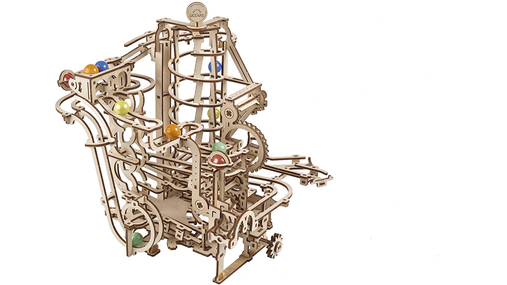 Marble Run Spiral Hoist model kit
