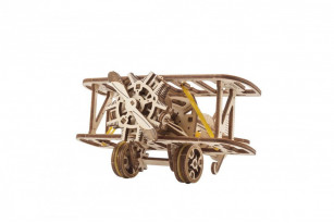 Mini-Biplane mechanical model kit