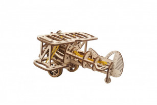 Mini-Biplane mechanical model kit