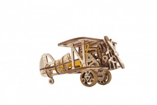 Mini-Biplane mechanical model kit