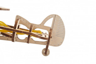 Mini-Biplane mechanical model kit