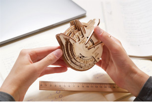 Curvimeter educational mechanical model kit