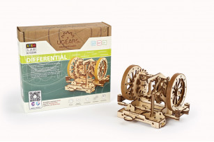 «Differential» educational mechanical model kit