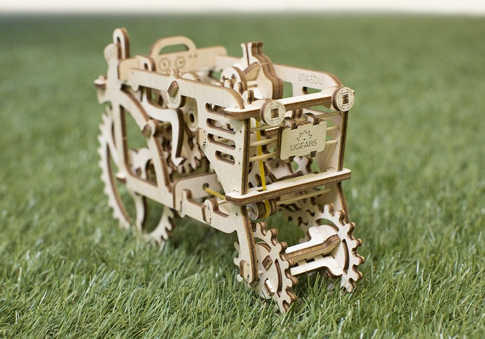 UGears Combine Harvester Model